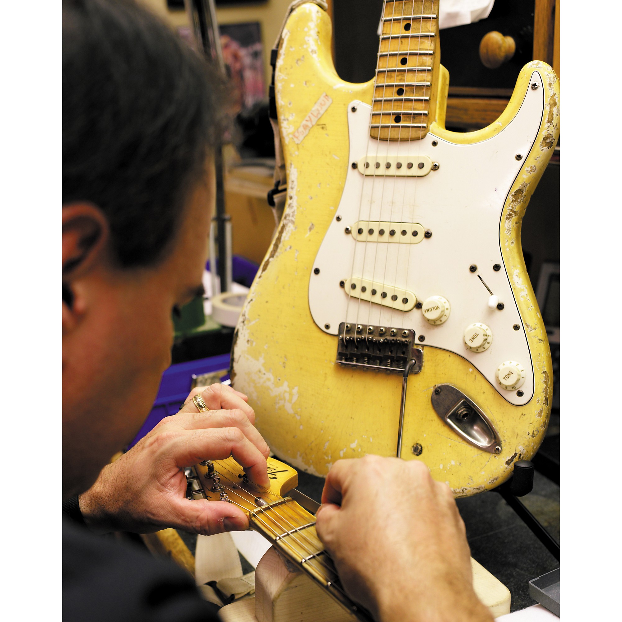 Platinum Fender Custom Shop Yngwie Malmsteen Tribute Stratocaster