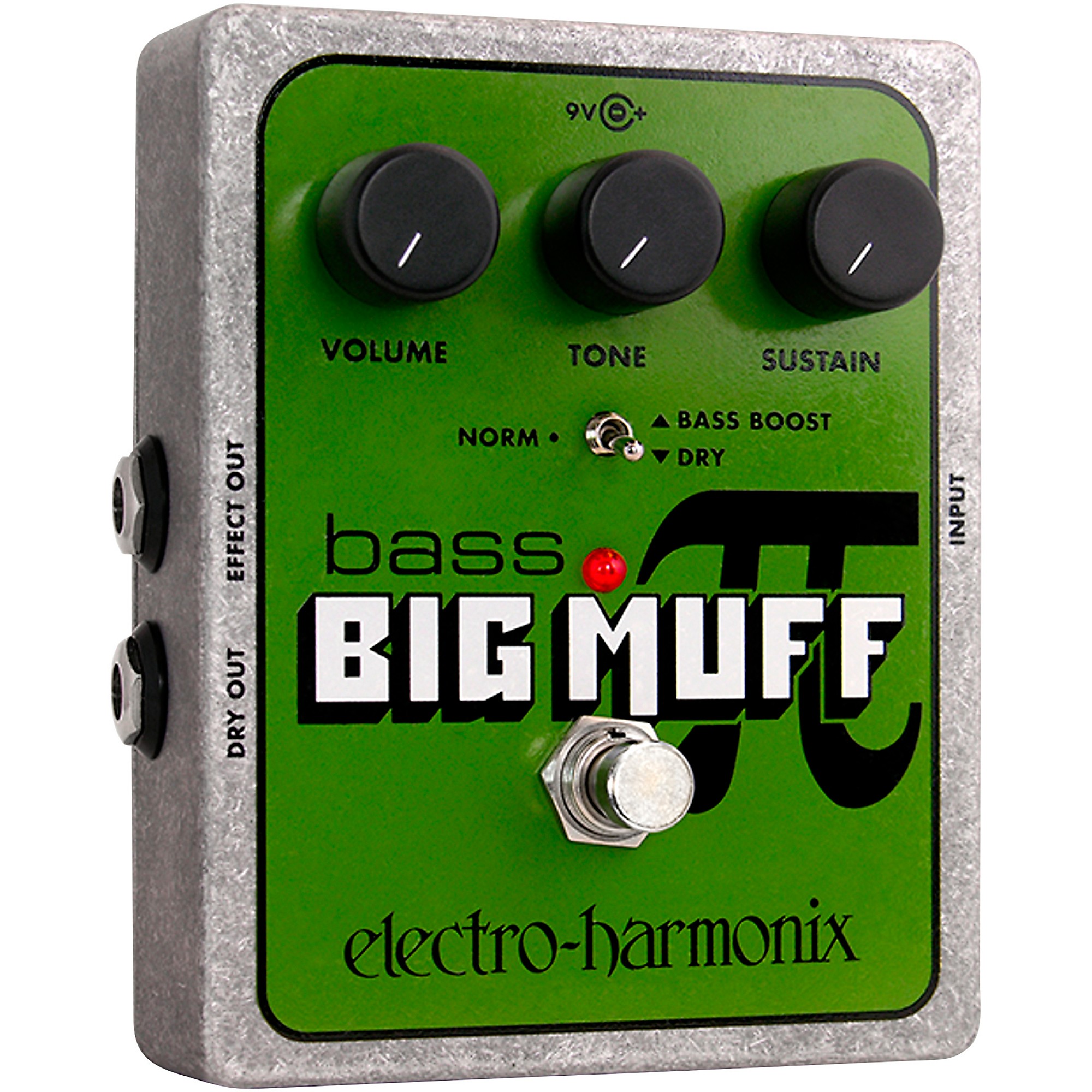 Electro-Harmonix XO Bass Big Muff PI Distortion Effects Pedal 