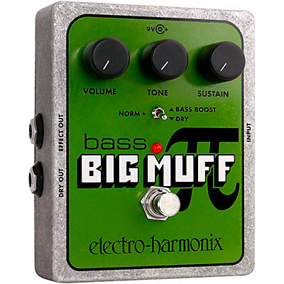 Electro-Harmonix Xo Bass Big Muff Pi Distortion Effects Pedal for sale