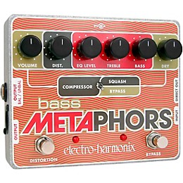 Open Box Electro-Harmonix Bass Metaphors Compressor Effects Pedal Level 1
