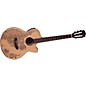 Luna Henna Series Oasis Folk Cutaway Nylon String Acoustic-Electric Guitar Natural thumbnail