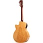 Luna Henna Series Oasis Folk Cutaway Nylon String Acoustic-Electric Guitar Natural