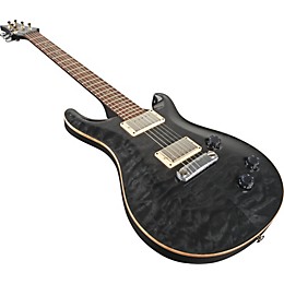 PRS Custom 22 Quilted Maple 10 Top, Wide Fat Neck with Bird Inlays Electric Guitar Gray Black