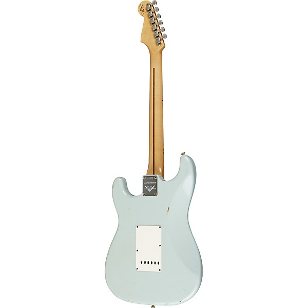 Fender Custom Shop Custom Shop LTD 50's Stratocaster Relic Electric Guitar Sonic Blue Over 2-Color Sunburst