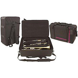 WolfPak Triple Trumpet Case with Backpack