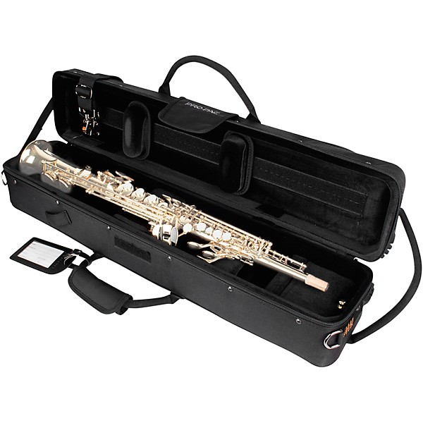 Protec Straight Soprano Saxophone CASE, PRO PAC Series Black