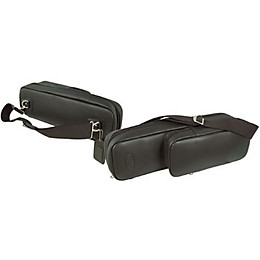 Reunion Blues Leather Flute and Piccolo Case Cover Brown