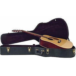 Musician's Gear Deluxe Dreadnought Case Tweed Musician's Gear Deluxe Dreadnought Case Black