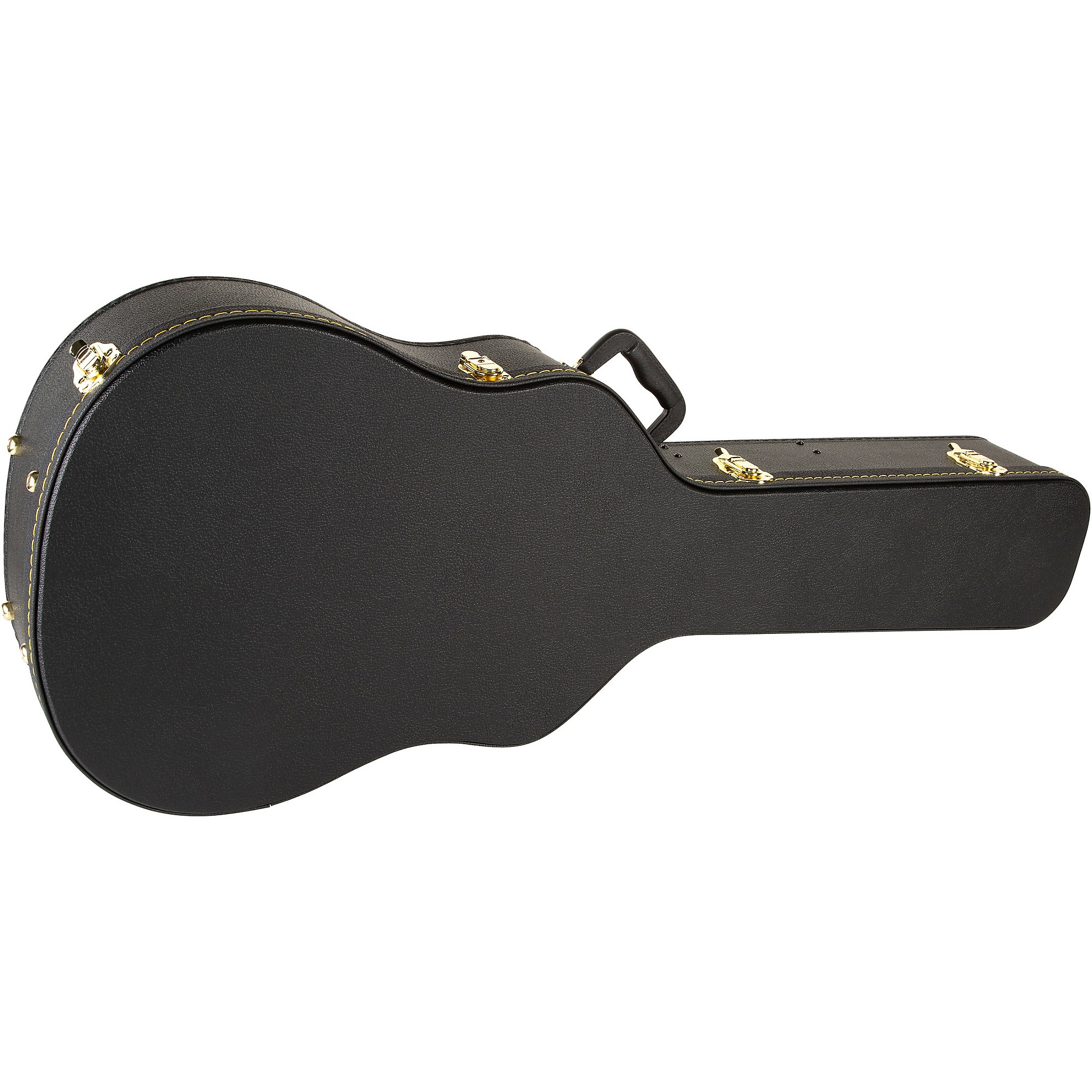 Open Box Musician's Gear Deluxe Dreadnought Case Black