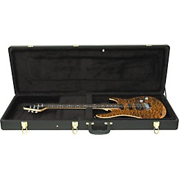 Open Box Musician's Gear Deluxe Electric Guitar Case Level 1 Black
