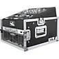 Road Runner 10U Slant Mixer Rack, 4U Vertical Rack System Black thumbnail
