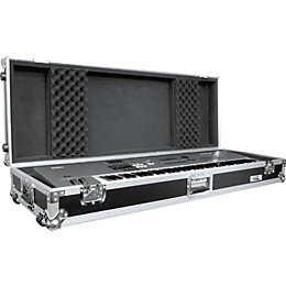Road Runner Keyboard Case with Wheels Black 76 Key