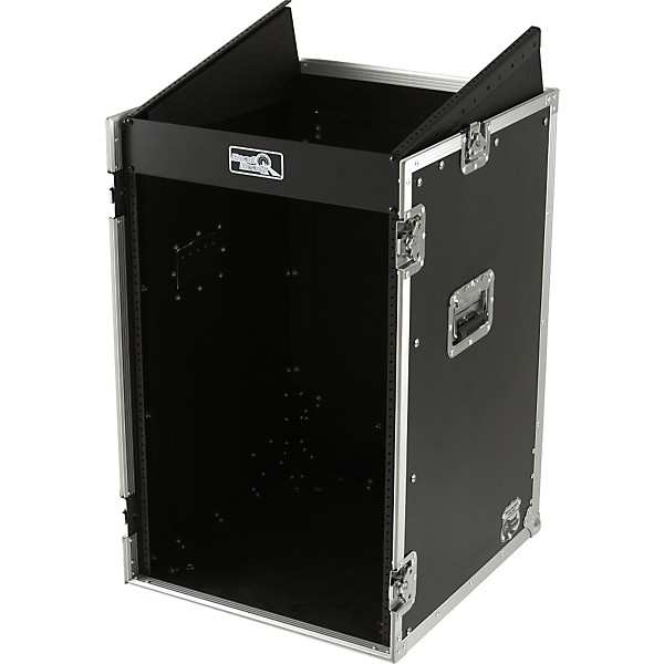 Road Ready RR11M16UC 11U Slant Rack, 16U Vertical Rack Black | Guitar ...