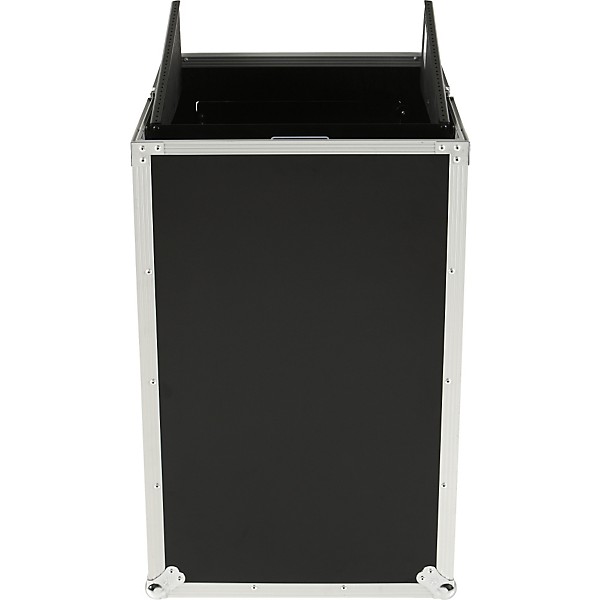 Road Ready RR11M16UC 11U Slant Rack, 16U Vertical Rack Black