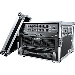 Road Ready RR4U-ED Deluxe Effect Rack Case Black 4U