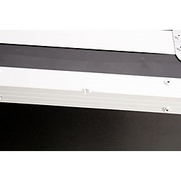 Road Runner Keyboard Flight Case With Casters Black 76 Key