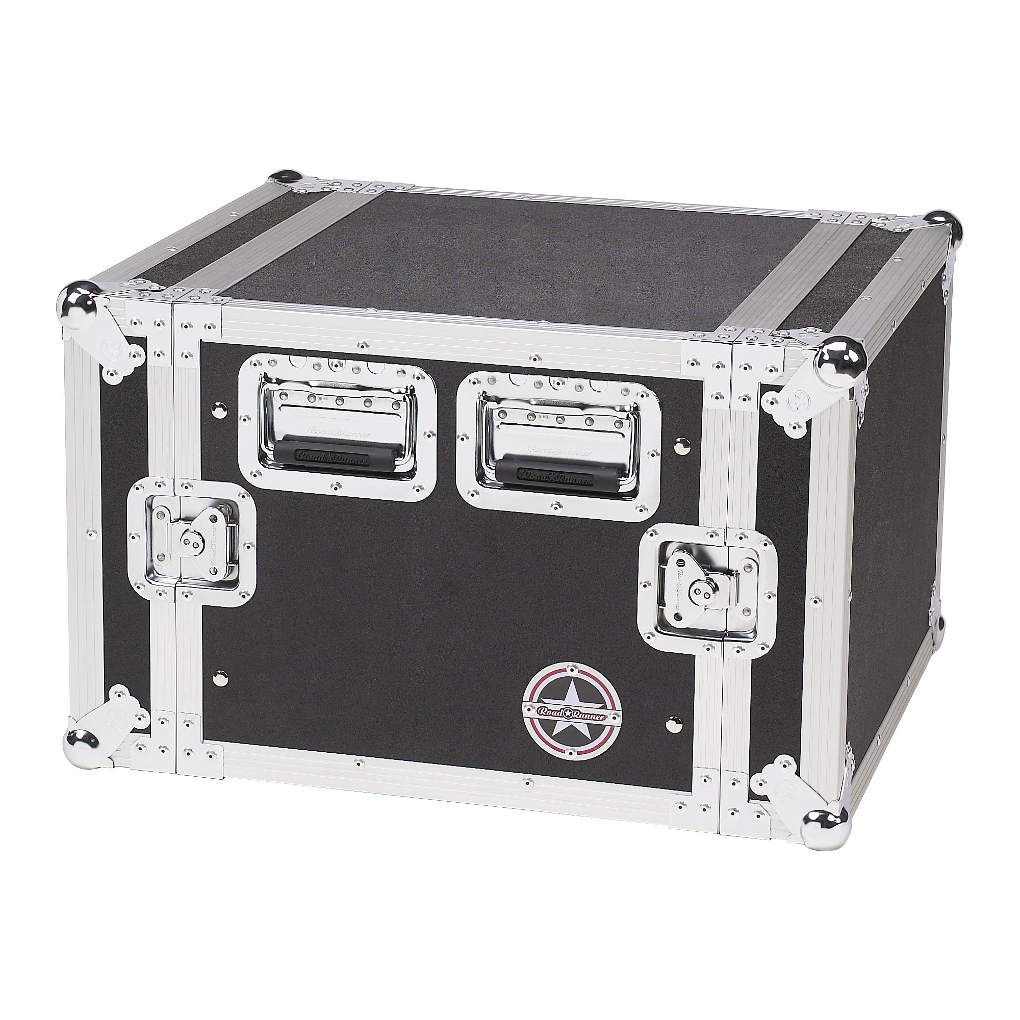 Road Runner Deluxe Effects Rack Black 8U | Guitar Center Road Runner Deluxe Effects Rack Black 8U | Guitar Center