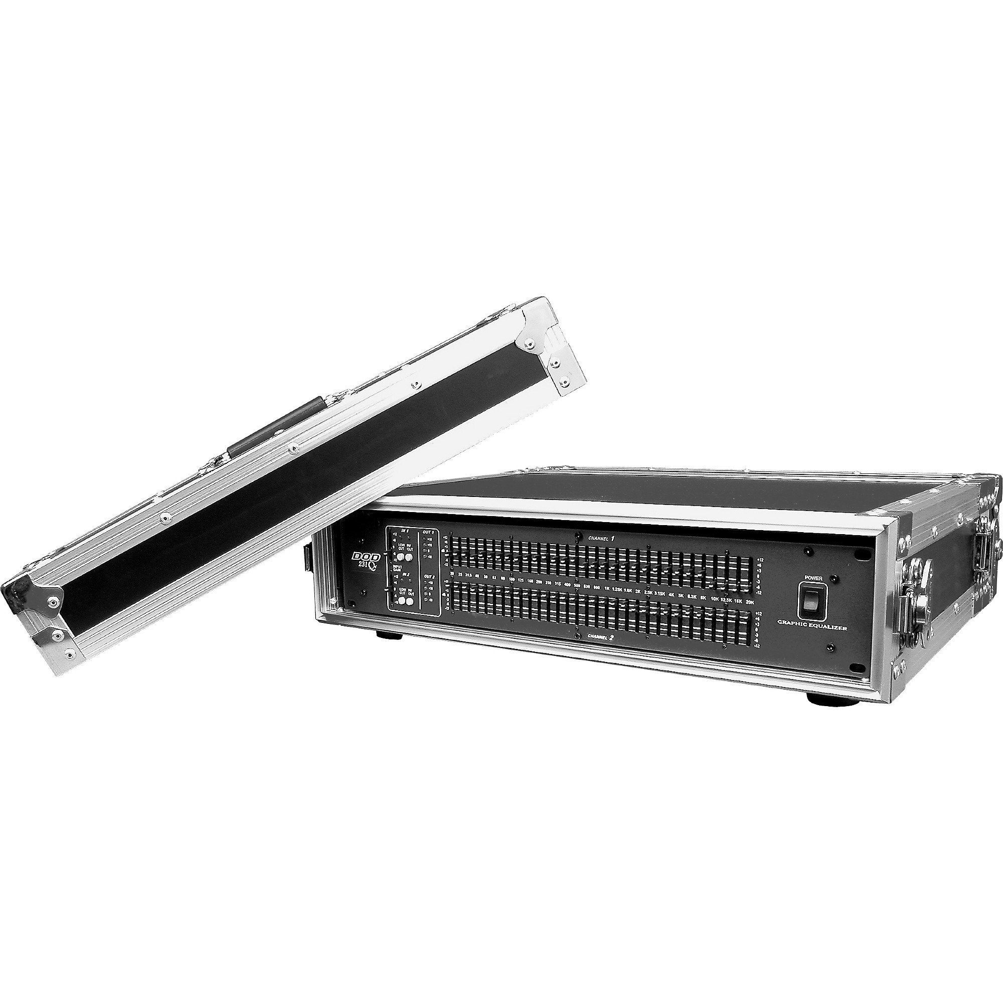 Road Runner Deluxe Effects Rack Black 2U | Guitar Center