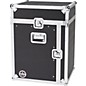 Road Runner Slant Mixer Rack Case/Vertical Rack Black 12 Sp