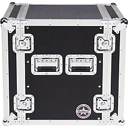 Road Runner Deluxe 12U Amplifier Rack Case Black