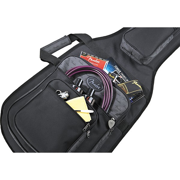 Fender Deluxe Electric Guitar Gig Bag Black | Guitar Center