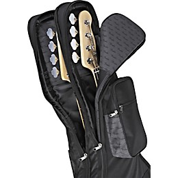 Open Box Fender Deluxe Double Electric Bass Guitar Gig Bag Black