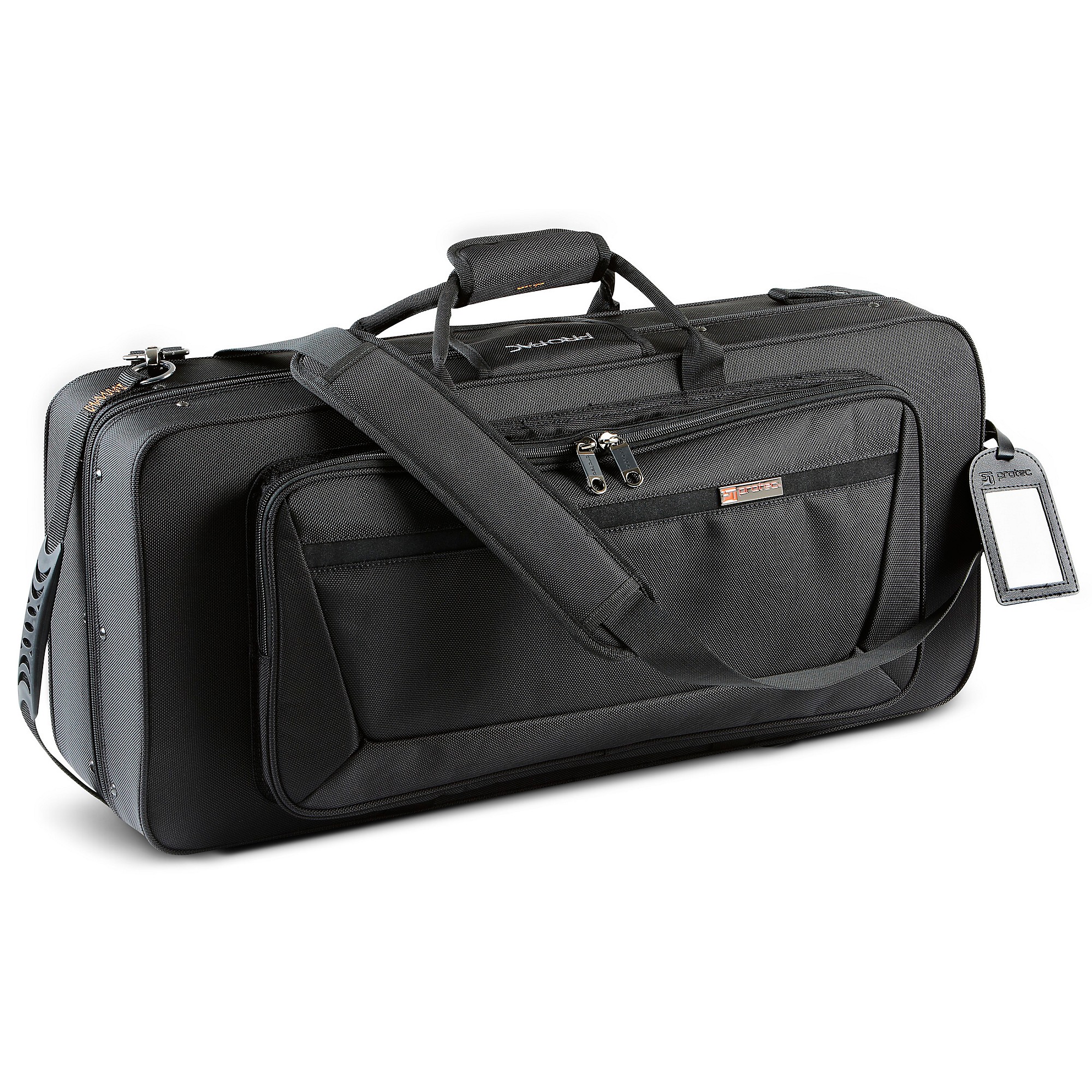 Protec TRI-PAC Case for Alto Sax, Clarinet and Flute Black