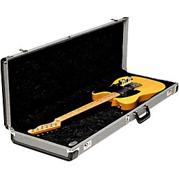 Fender Strat/Tele Hardshell Case Black Tweed Black Plush Interior