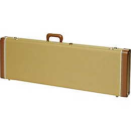 Open Box Fender Precision Bass Hardshell Case Level 1 Tweed Red Plush Interior