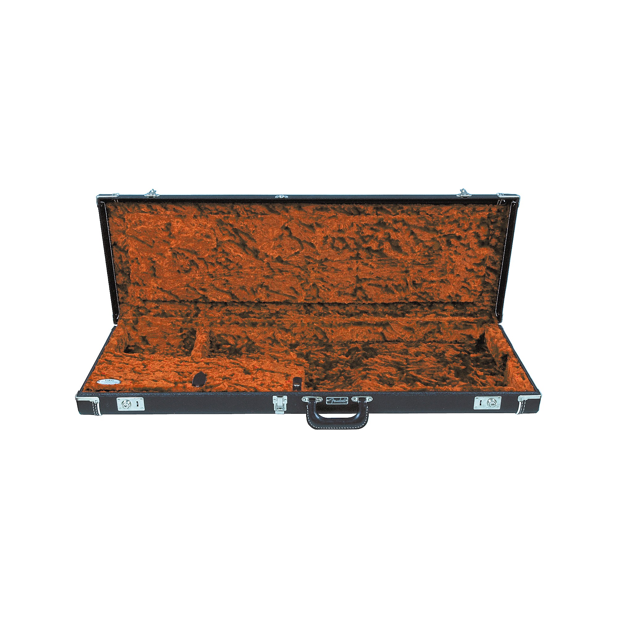 G&G Fender Jazz Case Deluxe Hardshell Bass – Music - Black