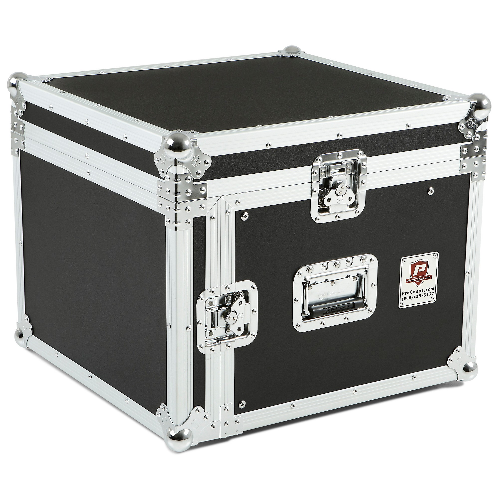 Open Box Eurolite 10x6 Mixer/Amp Combo Rack Case Level 2 10 X