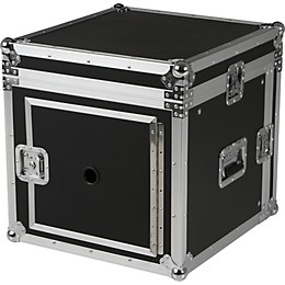 Open Box Eurolite 10x8 Mixer/Amp Combo Rack Case Level 1 10 X 8 U
