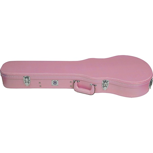 Open Box Daisy Rock Cotton Candy Pink Hardshell Guitar Case for Rock Candy and Stardust Series Level 1