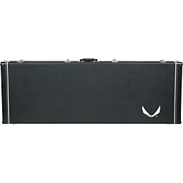 Open Box Dean Deluxe Hardshell Electric Bass Guitar Case For Metalman V Series Level 2 Black 888366032985