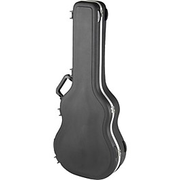 Open Box SKB SKB-30 Deluxe Thin-Line Acoustic-Electric and Classical Guitar Case Level 1 Black