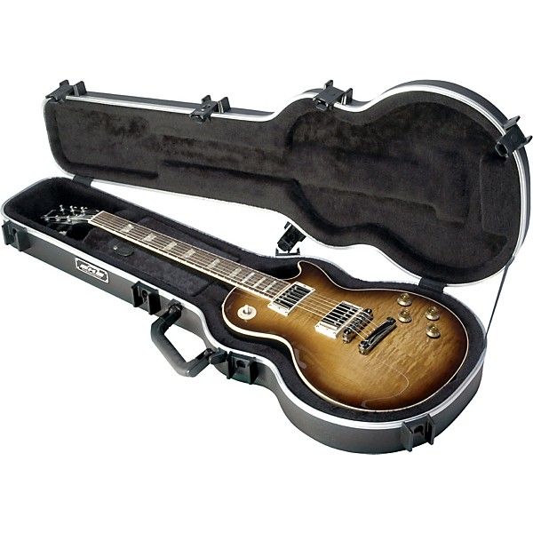 Open Box SKB SKB-56 Deluxe Single Cutaway Electric Guitar Case Level 2 Black 190839243416