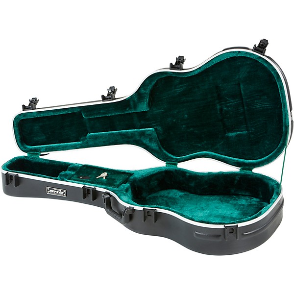 Open Box SKB Deluxe Universal Dreadnought Guitar Case Level 1 Black