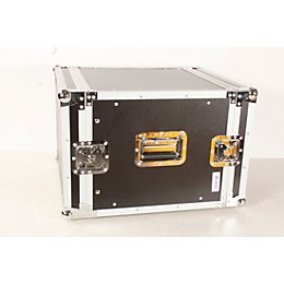 Open Box Musician's Gear Rack Flight Case Level 1 8 Space Black