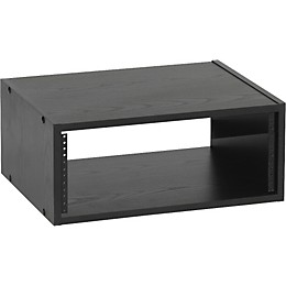 Open Box Raxxess Black Oak Studio Rack Level 1  4 Space
