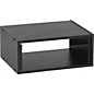 Open Box Raxxess Black Oak Studio Rack Level 1  4 Space thumbnail