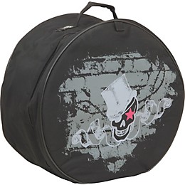 Kaces Grafix 6-1/2" x 14" Snare Drum Bag Skull Hat 6.5x14