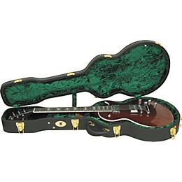Open Box Silver Creek Vintage Archtop Single Cutaway Guitar Case Level 1 Black