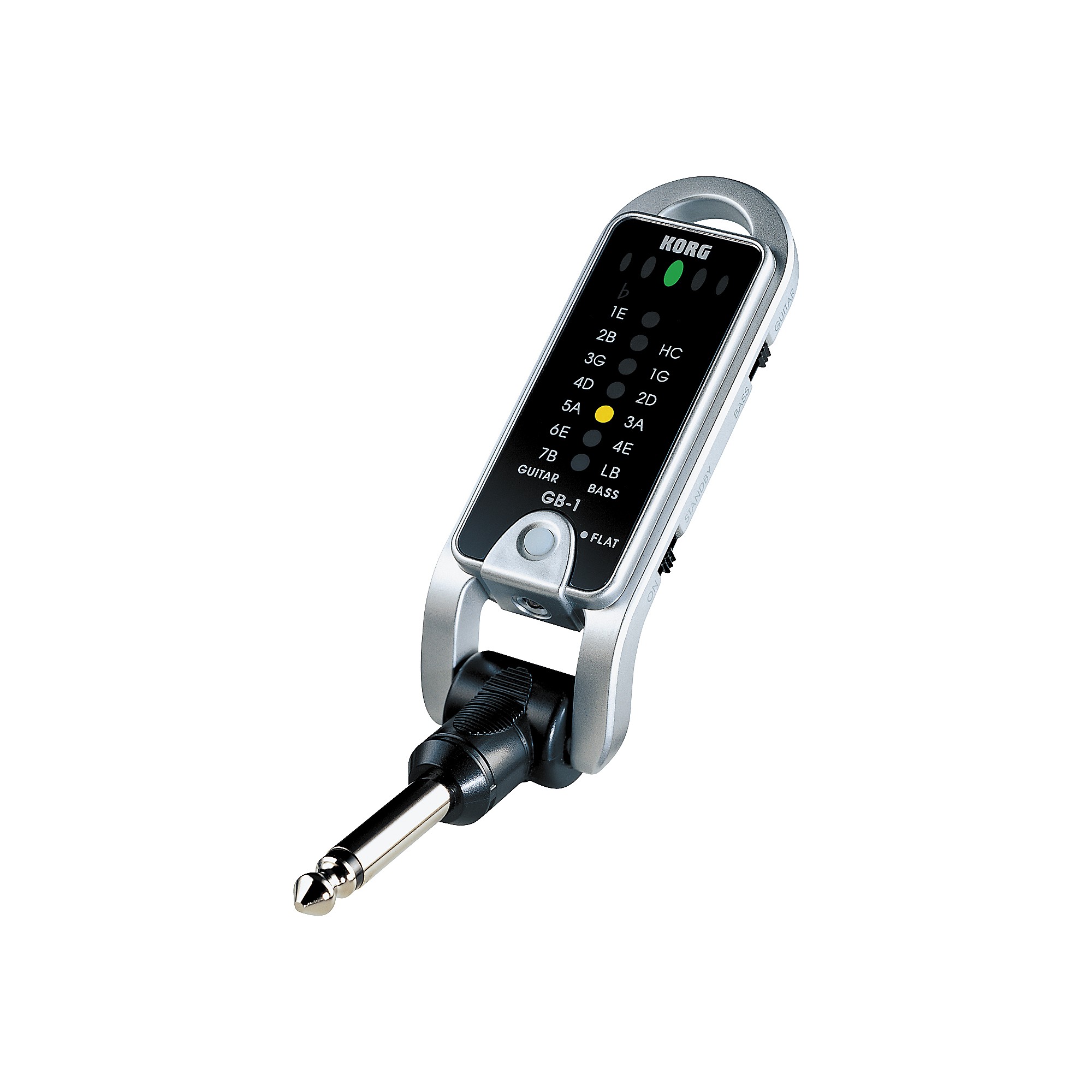 KORG PITCHJACK Guitar Tuner Black | Guitar Center