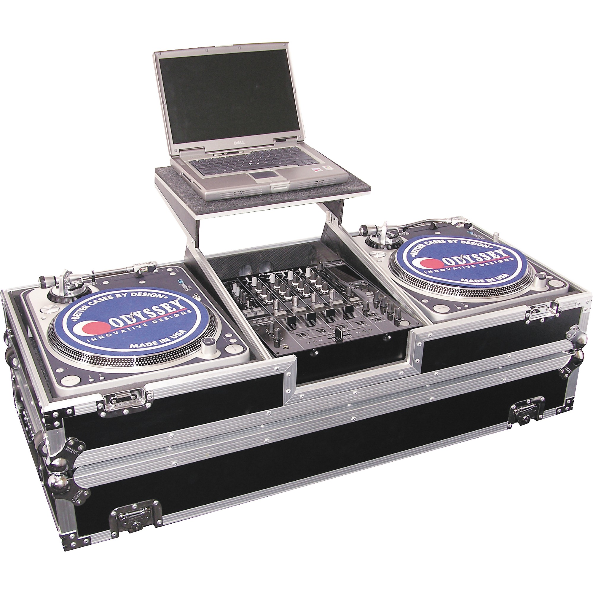 Odyssey FZGSBM12W Glide Style DJ Coffin Case | Guitar Center