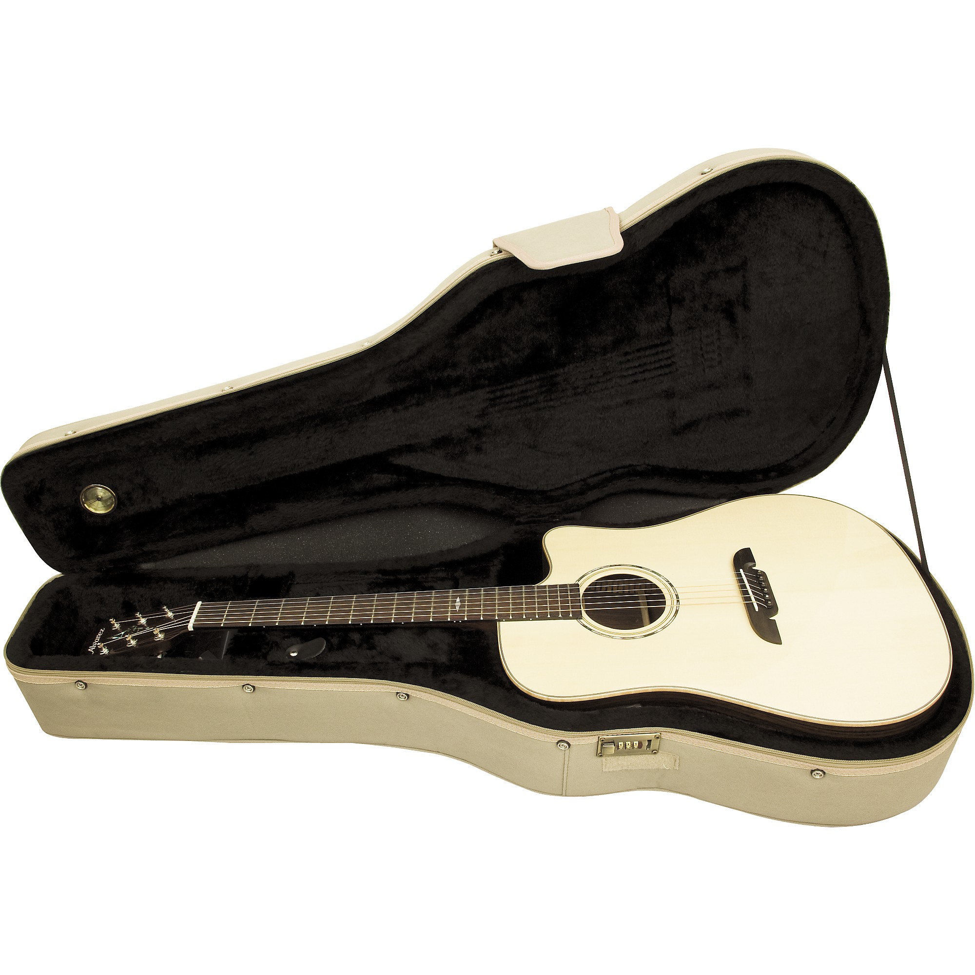 Alvarez CC2 Classic Acoustic Guitar Case with Hygrometer | Guitar