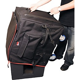 Gator Rolling Subwoofer Bag Black 25"X24"X22"