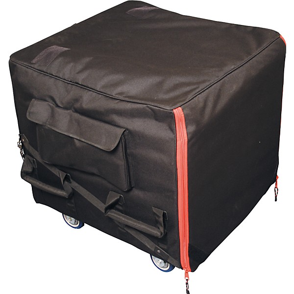 Gator Rolling Subwoofer Bag Black 25"X24"X22"