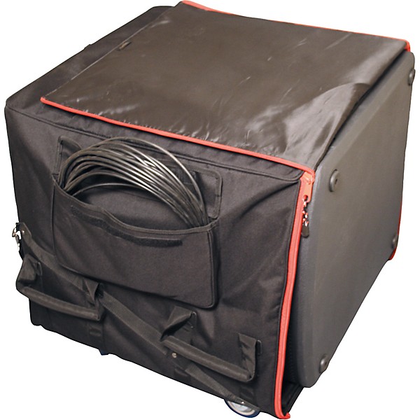 Gator Rolling Subwoofer Bag Black 25"X24"X22"