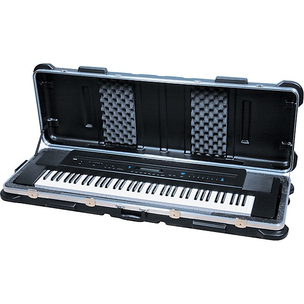 Open Box SKB SKB-5014W 76-Key Keyboard Case with Wheels Level 1