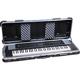 Open Box SKB SKB-5014W 76-Key Keyboard Case with Wheels Level 1